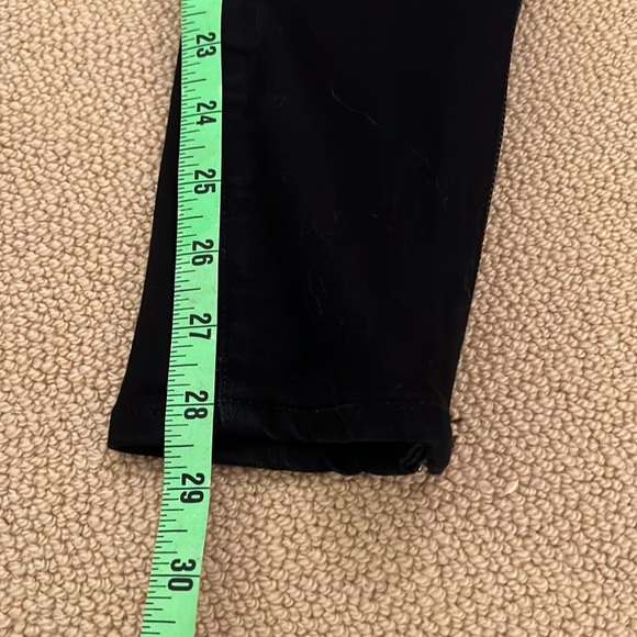 rag & bone black jeans with side zippers - Picture 10 of 12